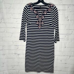 Talbots small striped dress